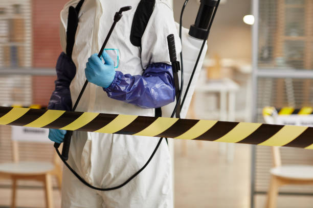 Professional Unattended Death Cleanup technician working in Comstock, NE